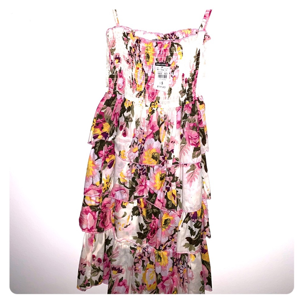 floral mini dress